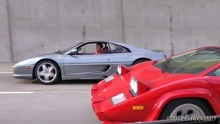 Lamborghini Countach, Ferrari 355: 2,000 Subscriber Special!!