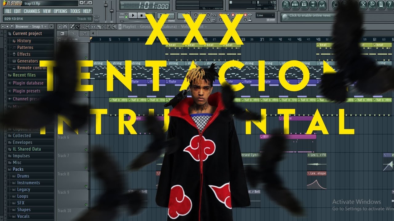 XXXTENTACION Japanese Type Beat "UCHIHA" Instrumental