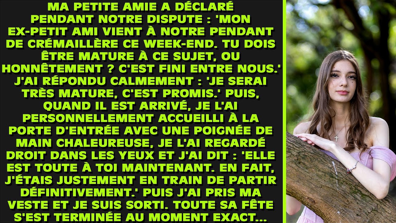 Ma fiancée est partie en Italie avec son ex, me traitant d'insécure — une plainte en justice...