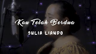 Kau Telah Berdua  Pance Pondaag Cover Julia Liando