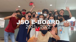 JSO E-Board Intro Video 2021 (Tokyo 2020)