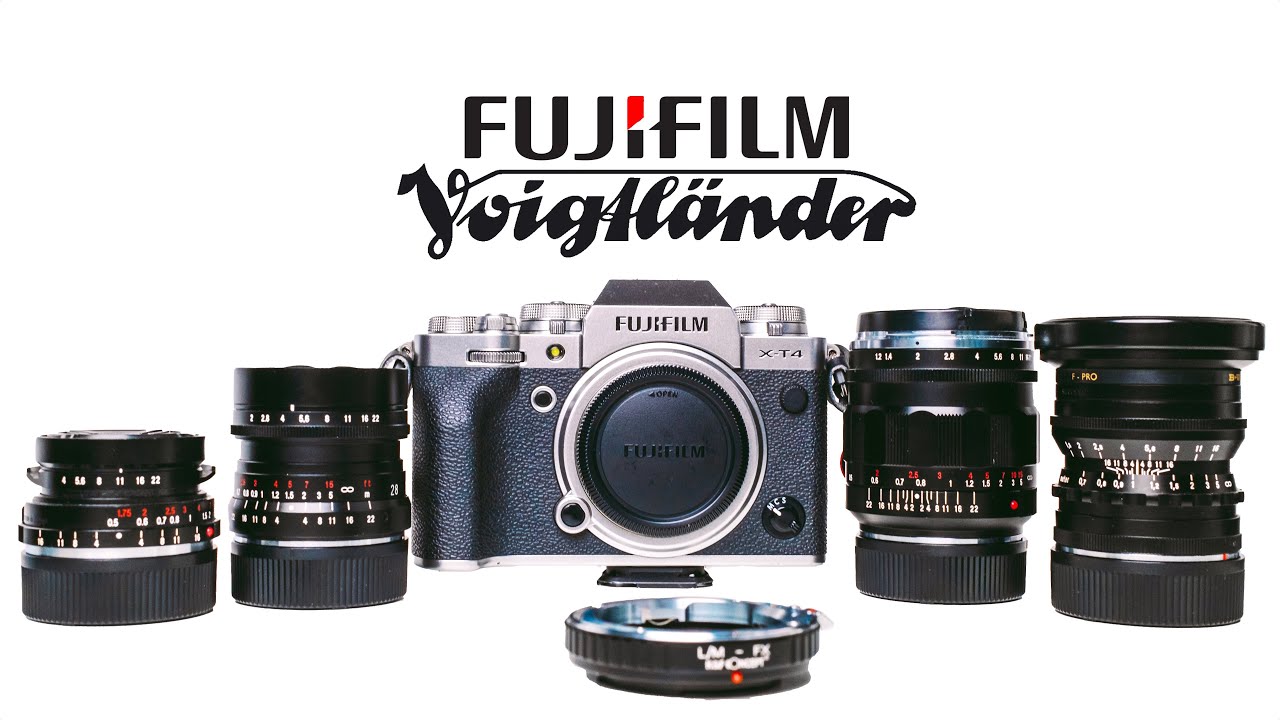FUJIFILM XT4 & VOIGTLANDER LENSES (21mm Color Skopar / 28mm Ultron / 35mm Nokton / 50mm Nokton)