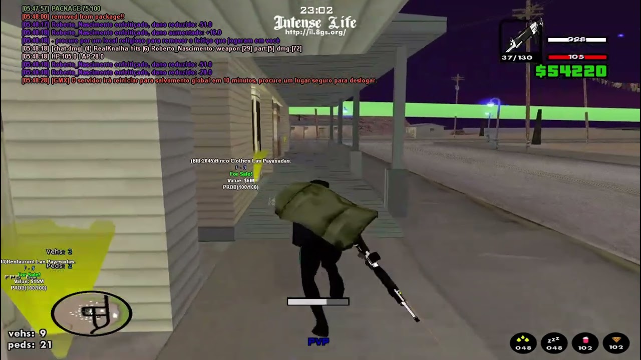 2v1 no package enfeitiçado