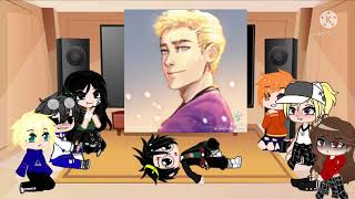 Percy Jackson and Harry Potter characters react to each other (part two) (Percy Jackson)