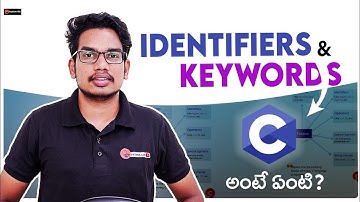 Identifiers and Keywords C Language in Telugu