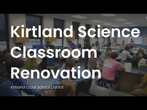 Kirtland High School Science Room Opens