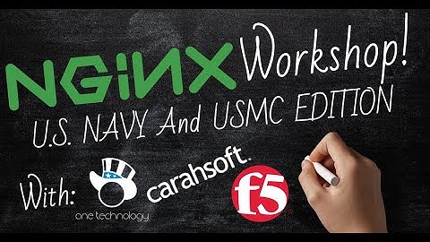 F5 NGINX Navy USMC Workshop