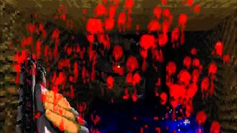 Brutal doom II map 17 - Tenements