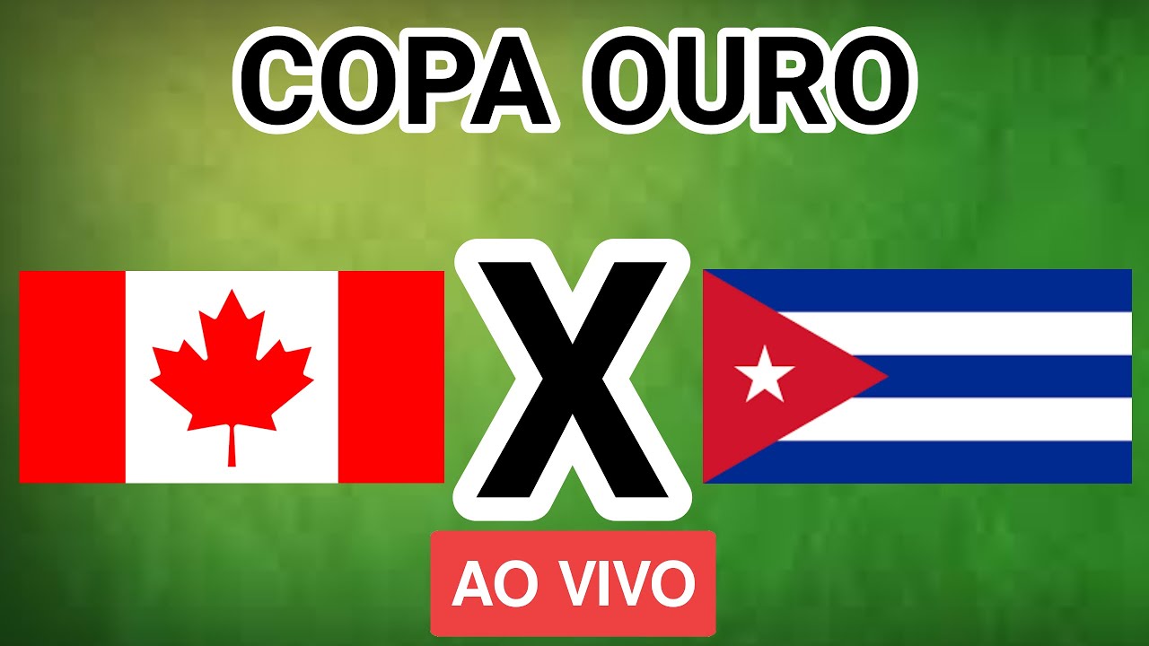 🔴 CANADÁ X CUBA AO VIVO - COPA OURO 2023 (ACOMPANHAMENTO DA PARTIDA ) 