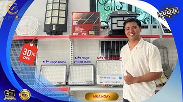 Đèn Năng Lượng Mặt Trời - Khám Phá 3 Mẫu Đèn Mắt Ngọc Công Suất Cao, Hiệu Năng Vượt Trội 2025