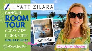 Hyatt Zilara Cancun Ocean view Junior Suite Room Tour