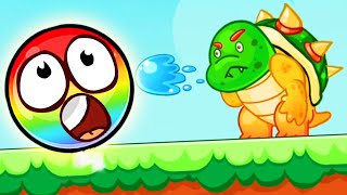 Red Ball Goes RAINBOW! screenshot 2