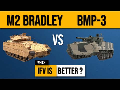 US M2 Bradley vs Russia's BMP 3 - Which IFV is better?
