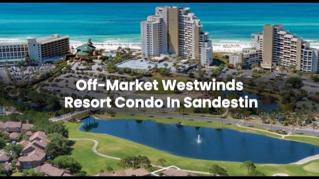 🌴 Westwinds | Off-Market Beachfront Condo in Sandestin | Built-In Rental Income 🌊