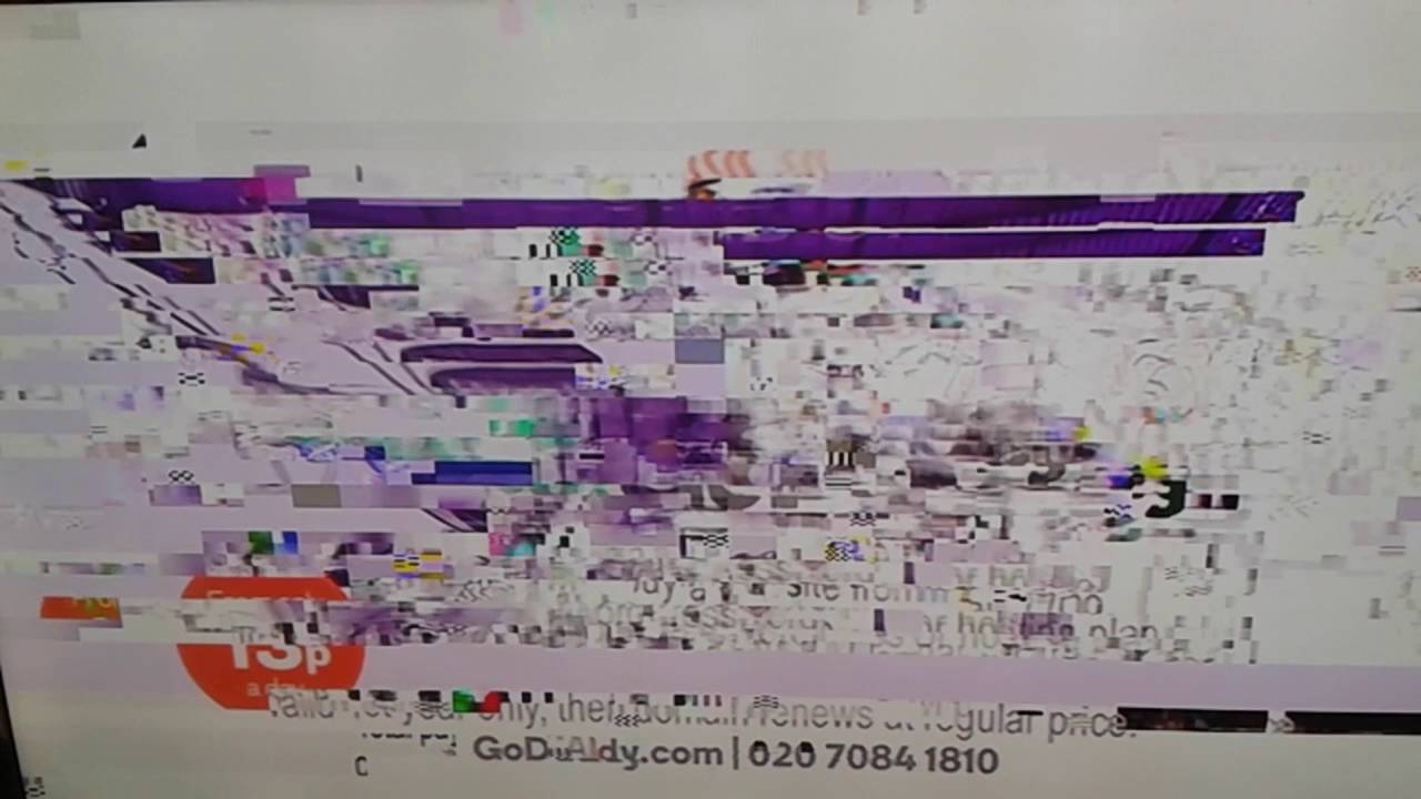 MAJOR TV GLITCH