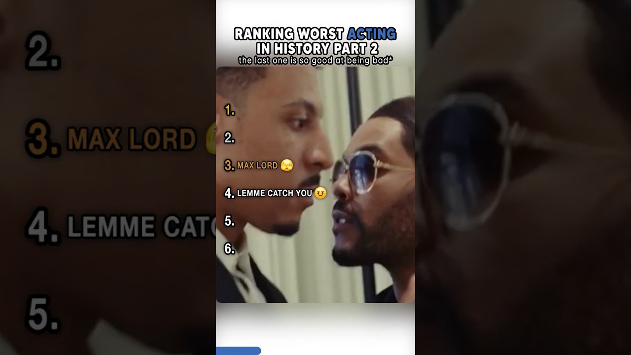 Ranking Worst Acting In History Part 2 