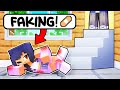 Aphmau Faked GETTING HURT in Minecraft!