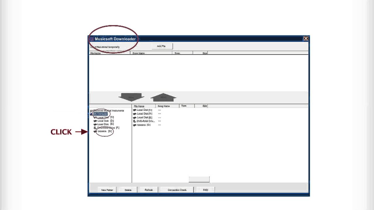 YAMAHA PSR-I455 - UPLOADING TRINITY GRADES REGISTRATION DATA