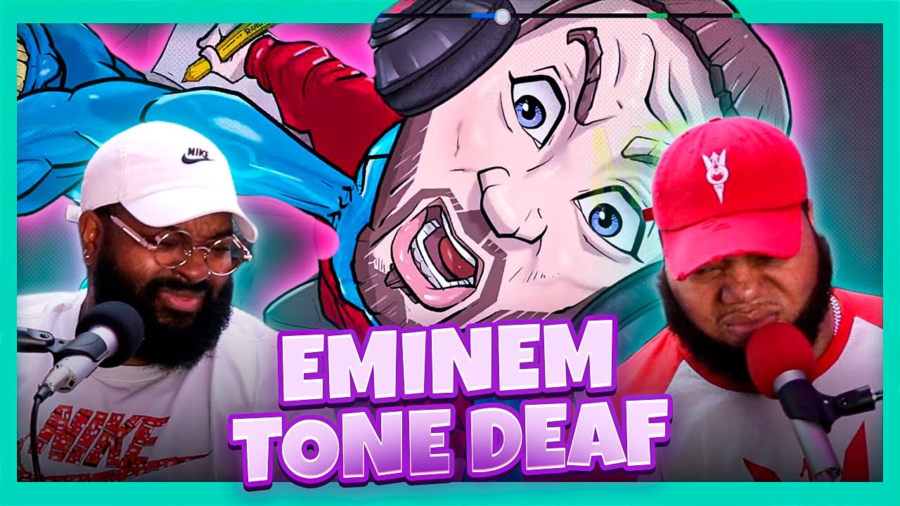 Eminem - Tone Deaf (Lyric Video) (Reaction) 