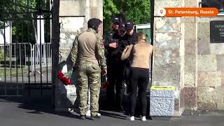 Security tight at cemetery amid possible Prigozhin funeral