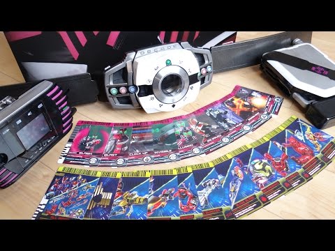 ライダーカード20枚確認 & BGM長押しギミックで変身サウンド連動!コンセレ CSMディケイドライバー プレバン限定 レビュー!仮面ライダーディケイド プレミアムバンダイ
