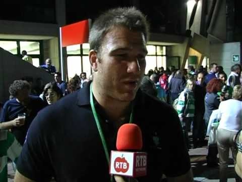 MAGNERS LEAGUE LORENZO CITTADINI DOPO TREVISO-LLANELLI 6.09.2010 TGSPORT RTB NETWORK