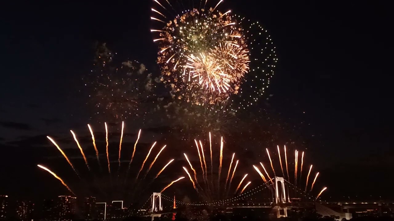 お台場 STAR ISLAND 2024 花火 day1【FOUR ROOMS】