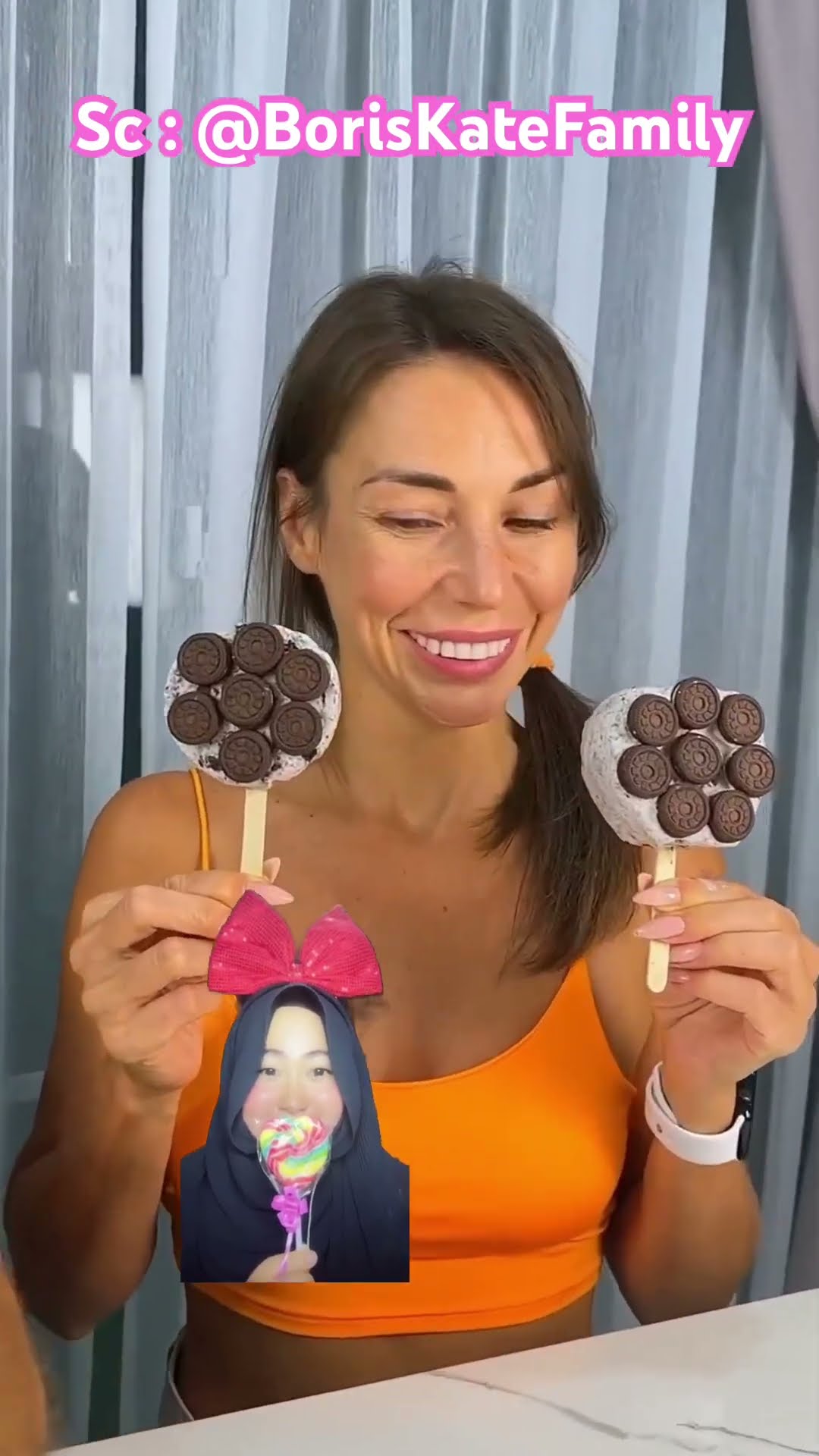 ESKRIM OREO PAPA DI AMBIL MAMA, Papa Kena Tipu deh ⁉️?@BorisKateFamily #shorts #funny #dubbing
