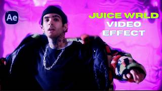 Juice WRLD Trippy Video Effect in After Effects | Music Video Tutorial ( you NEED to know )