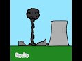 Nuclear Power Plant Meltdown Animation Explosion 