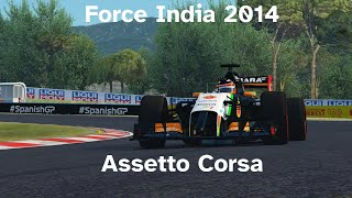 Driving the Force India VJM07 at the Spanish Grand Prix: Assetto Corsa