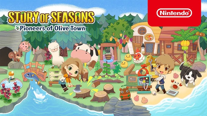 STORY OF SEASONS: Friends of Mineral Town - Launch Trailer - Nintendo Switch  - YouTube