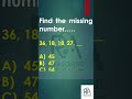 Can You Crack This Number Series? | Boost Your Logical Thinking 🔢🔥 #logicalreasoning #education #mat