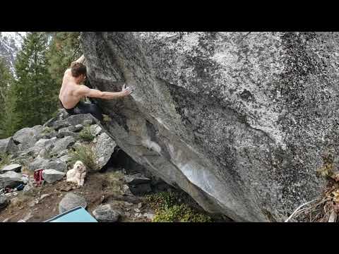 Beta Video for climb The Nine Iron v10, Leavenworth