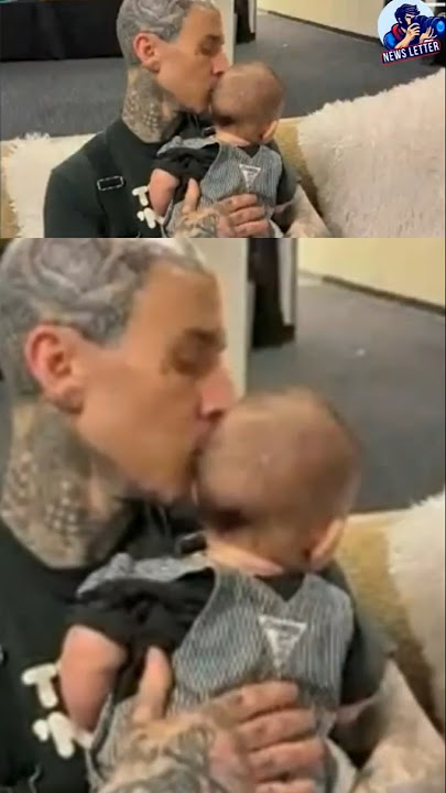 Kourtney Kardashian's husband, Travis Barker, responds to the leaked photo of their baby, Rocky