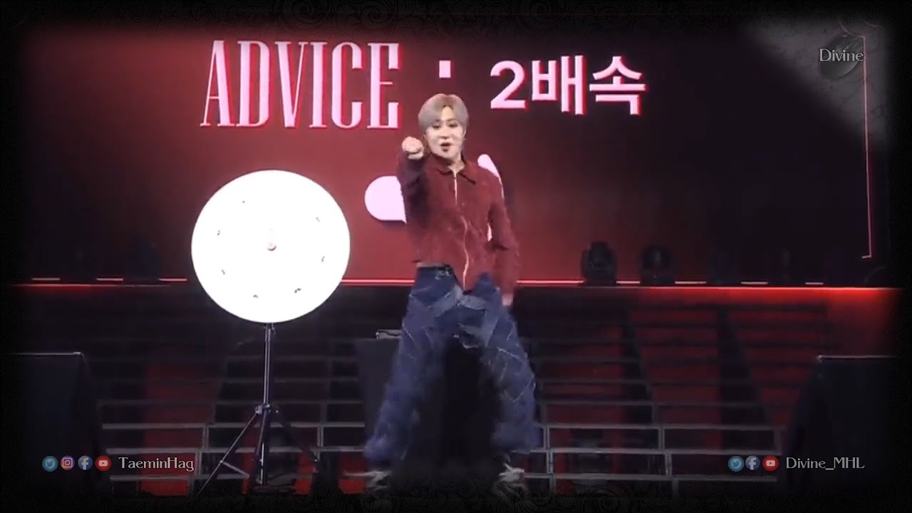 I will never get over this!!! Taemin Advice - Fan Meeting 2023