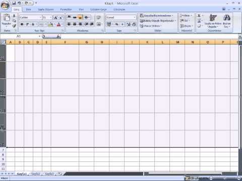 Video: Excel'de Satırlar Nasıl Daraltılır