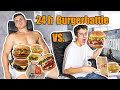 WER SCHAFFT MEHR BURGER IN 24 STUNDEN 🍔 I großer Bruder vs. kleiner Bruder *über 20.000 Kalorien*
