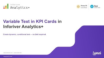 How to Create Variable Text in KPI Card Without DAX in Power BI with Inforiver Analytics+