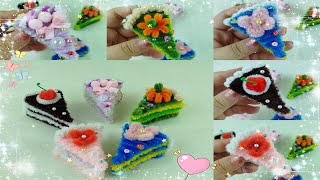 小蛋糕挂件教程010/Small cake pendant tutorial#diy #diycrafts #craft #cute #cake #handmade