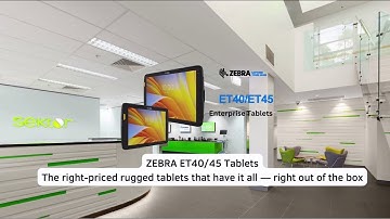 Zebra ET40 Unboxing - Enterprise Tablet