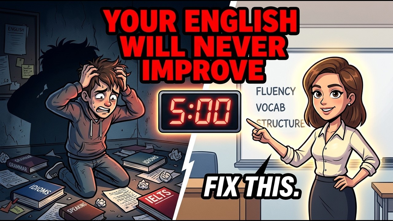 Stop Blaming Your English. You’re The Real Problem | Learn English Fast