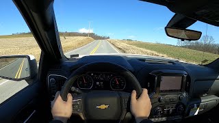 2020 Chevrolet Silverado 1500 High Country Duramax | POV Test Drive