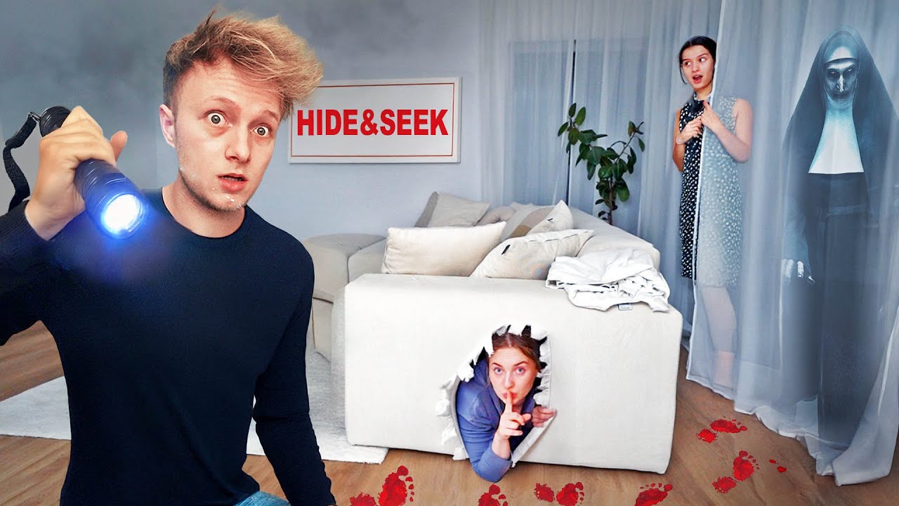 HIDE and SEEK in unserer kompletten Stadtvilla😱 (Challenge mit Angi & Chrissi) 