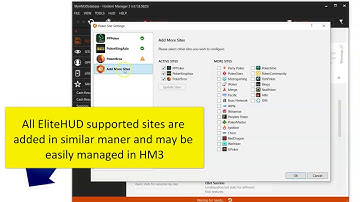 EliteHUD and HM3 setup guide