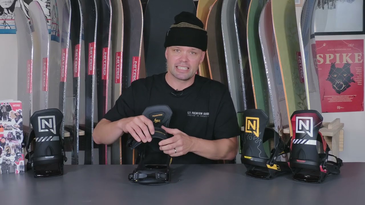 2027 Nitro Team Pro Snowboard Binding Preview - YouTube