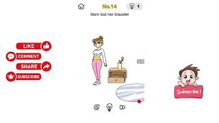 Mom lost her Bracelet || Brain Out Help Mom Challenge level 14