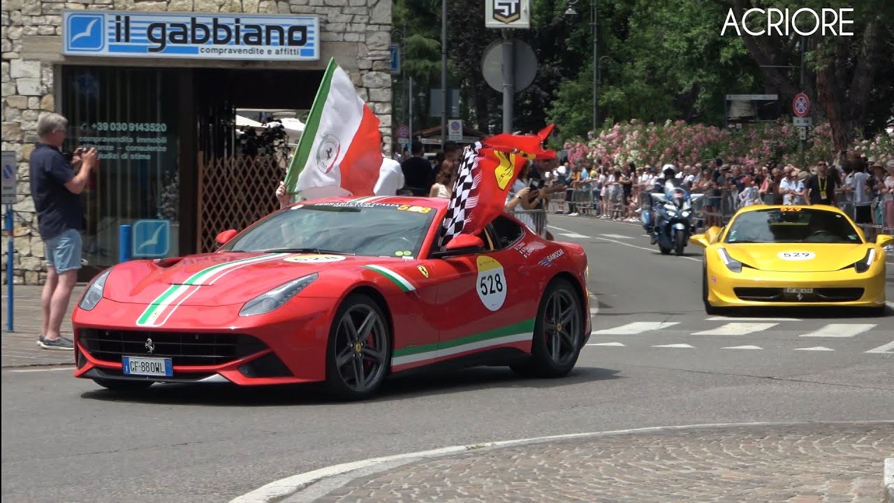 Mille Miglia and Ferrari Tribute 2025 - YouTube