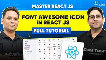 How to Add & Use Font Awesome Icon in React JS | Master React JS