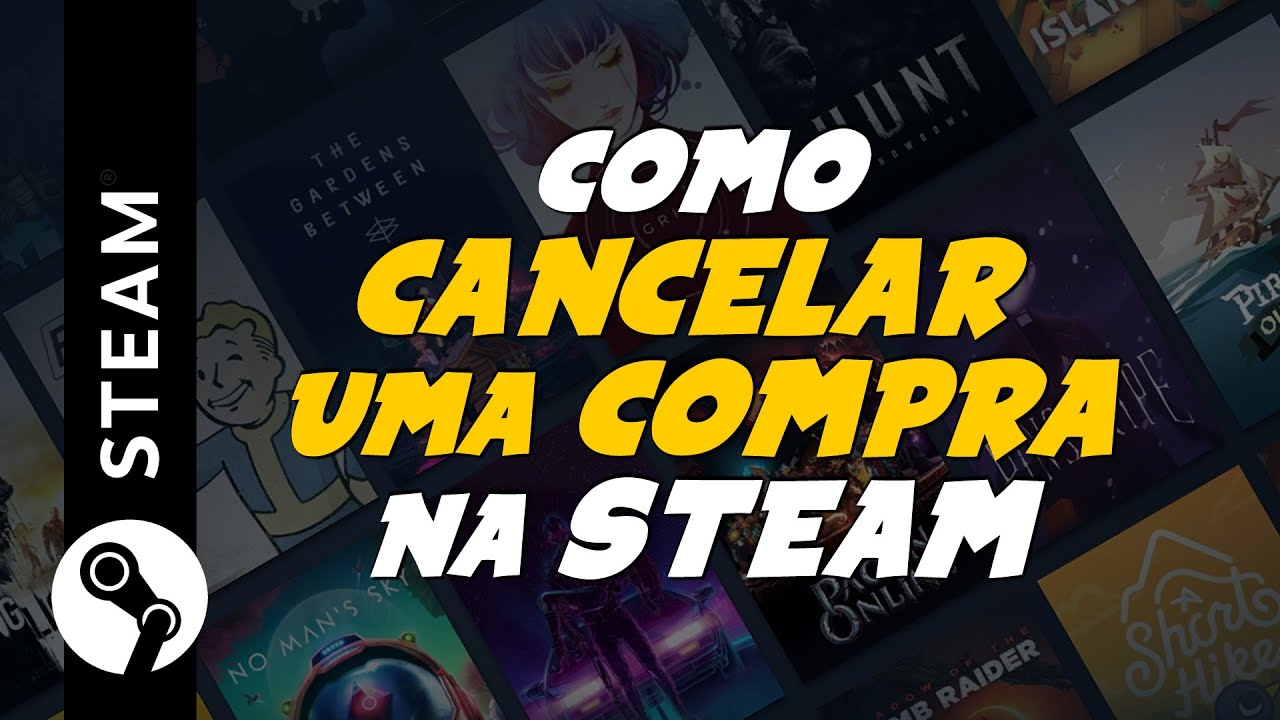 Como CANCELAR uma COMPRA e PEDIR REEMBOLSO na STEAM 